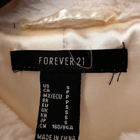 Forever 21 Fuzzy Jacket - Picture 3 of 4